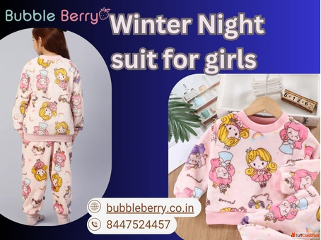Cozy Winter Night Suits for Girls Online