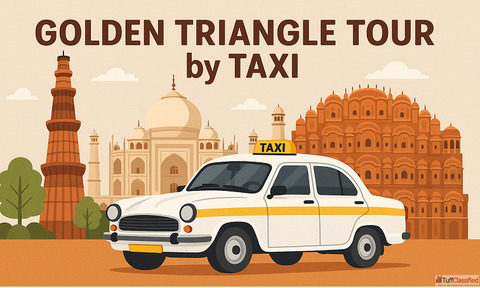 Golden Triangle tour package by car from Delhi