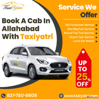 You can book a cab in Allahabad from TaxiYatri