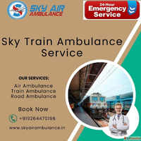 Book Sky Train Ambulance Service for Safe Patient Transfer i...