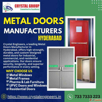 Best Metal Doors Manufacturers in Hyderabad - Quality Meets Strength