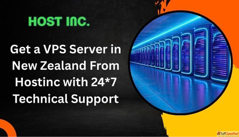 Get a VPS Server in New Zealand From Hostinc with 247 Technical Support