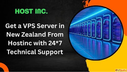 Get a VPS Server in New Zealand From Hostinc with 247 Techni...