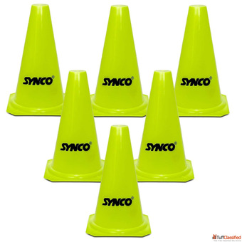 Synco Agility Traffic Cones 9 12 inch