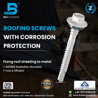 Strong Roofing Screws with Corrosion Protection