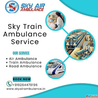 Choose Sky Train Ambulance Service in Siliguri for Emergency...