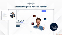 Showcase Your Work with a Graphic Designer Portfolio Templat...