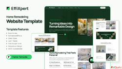 Customizable Home Remodelling Website Template Framer
