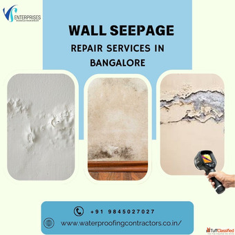 Wall Seepage Repair Services in Bangalore