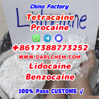 Lidocaine Benzocaine Procaine raw Powder 137-58-6 Best Price