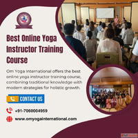 Best Online Yoga Instructor Training Course Om Yoga Internat...