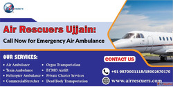 247 Emergency Air Ambulance Services in Ujjain