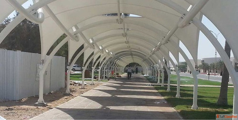 Tensile Walkway Structure in Delhi