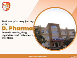 Learn Complete D Pharma Course Details at VIPS Gwalior