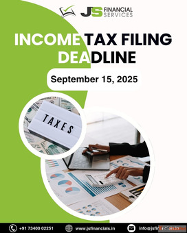 Income Tax Filing Deadline - September 15 2025