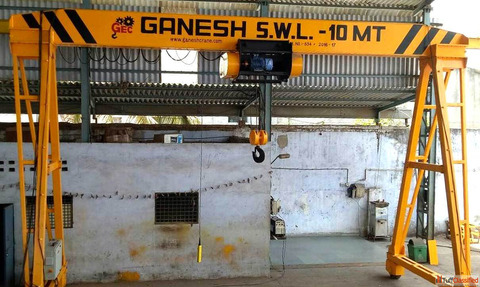 Single Girder Gantry Crane Compact and Cost-Effective Lifting Solution