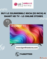 Buy LG 32LR603B6LC 80cm 32 inch AI Smart HD TV - LG Online S...