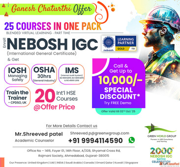 NEBOSH IGC Course in Ahmedabad