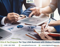 Hire A Tax Preparer for Your USA Business with Globus Finanz...