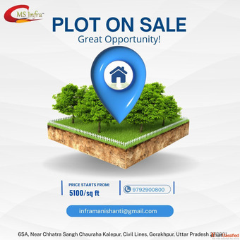 Cheapest Plot in Gorakhpur - Mani Shanti Infracity Deals