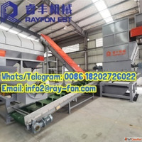 LDPE Film Post-Consumer Recycling Washing Line for Granulati...
