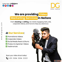 Professional Video Marketing Services in Nellore - DigiGoss