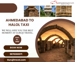Ahmedabad to Halol Taxi service