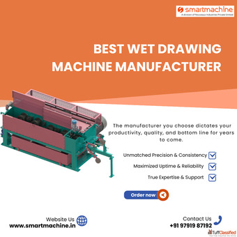 Wet Drawing Machine Manufacturer