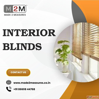 Custom Interior Blinds in Bangalore Stylish Window Solutions