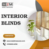 Custom Interior Blinds in Bangalore Stylish Window Solutions