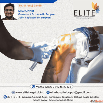 Best Orthopedic Surgeon in Ahmedabad for Knee Replacement Dr. Shrenuj Gandhi