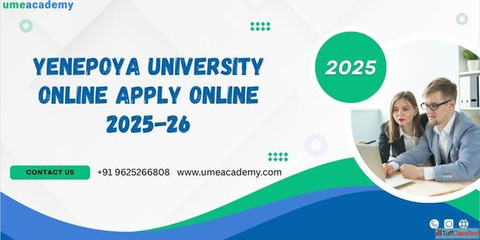 Yenepoya University Online Apply Online 2025-26