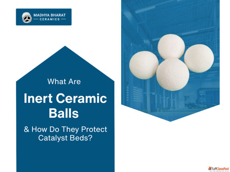 Inert Ceramic Balls Manufacturer Offering Durable Catalyst Support Solutions