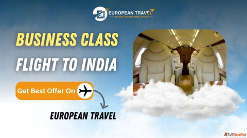 Fly Business Class to India with Comfort - European Travel