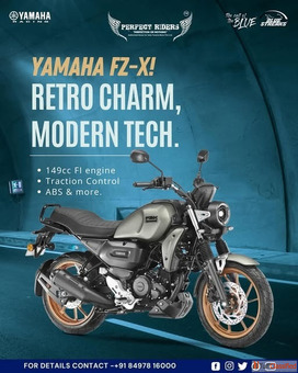 Yamaha FZ-X Retro Style Meets Modern Tech Perfect Riders