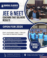 Best JEE NEET Coaching in Jamshedpur - Enroll Now at Bansal ...