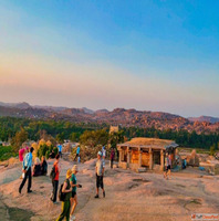 Epic Ruins Boulder Climbing Campfire Nights - Hampi Trek