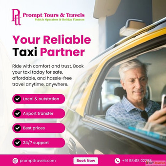 Your Reliable Taxi Partner Rental Taxi in Chennai