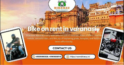 Smooth city travel Bike on rent in Varanasi today