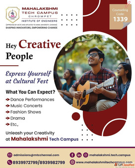 Top Engineering College in Chennai Mahalakshmi Tech Campus