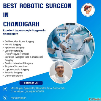 Top Robotic Surgeon in Chandigarh Dr. Anupam Goel-