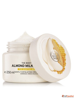 The Body Shop Almond Milk Honey Gently Exfoliating Cream Scrub 250ml