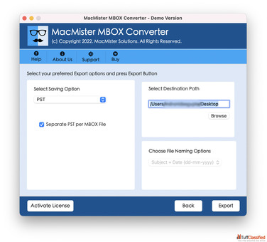 MacMister MBOX to PST Mac Converter Tool