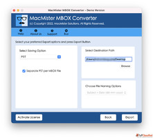 MacMister MBOX to PST Mac Converter Tool