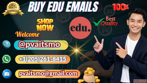 Buy Verified .EDU Email Accounts - Instant Delivery