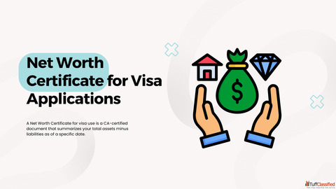 Net Worth Certificate for Visa Applications