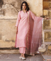 Make a Statement with Elegant Pink Kurta Sets