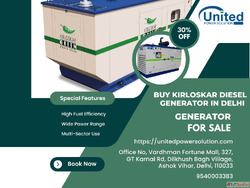 Buy Kirloskar Diesel Generator Delhi Kirloskar Generator in ...