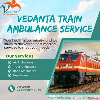 Vedanta Train Ambulance in Ranchi to Reduce the Cost of Patient Transfer