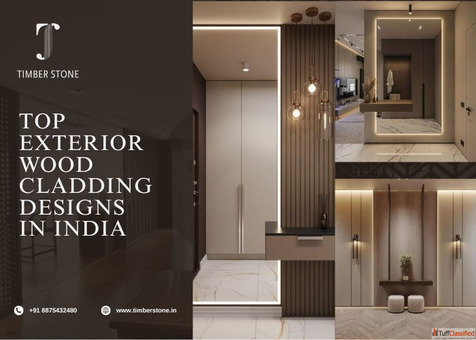 Top Exterior Wood Cladding Designs in India